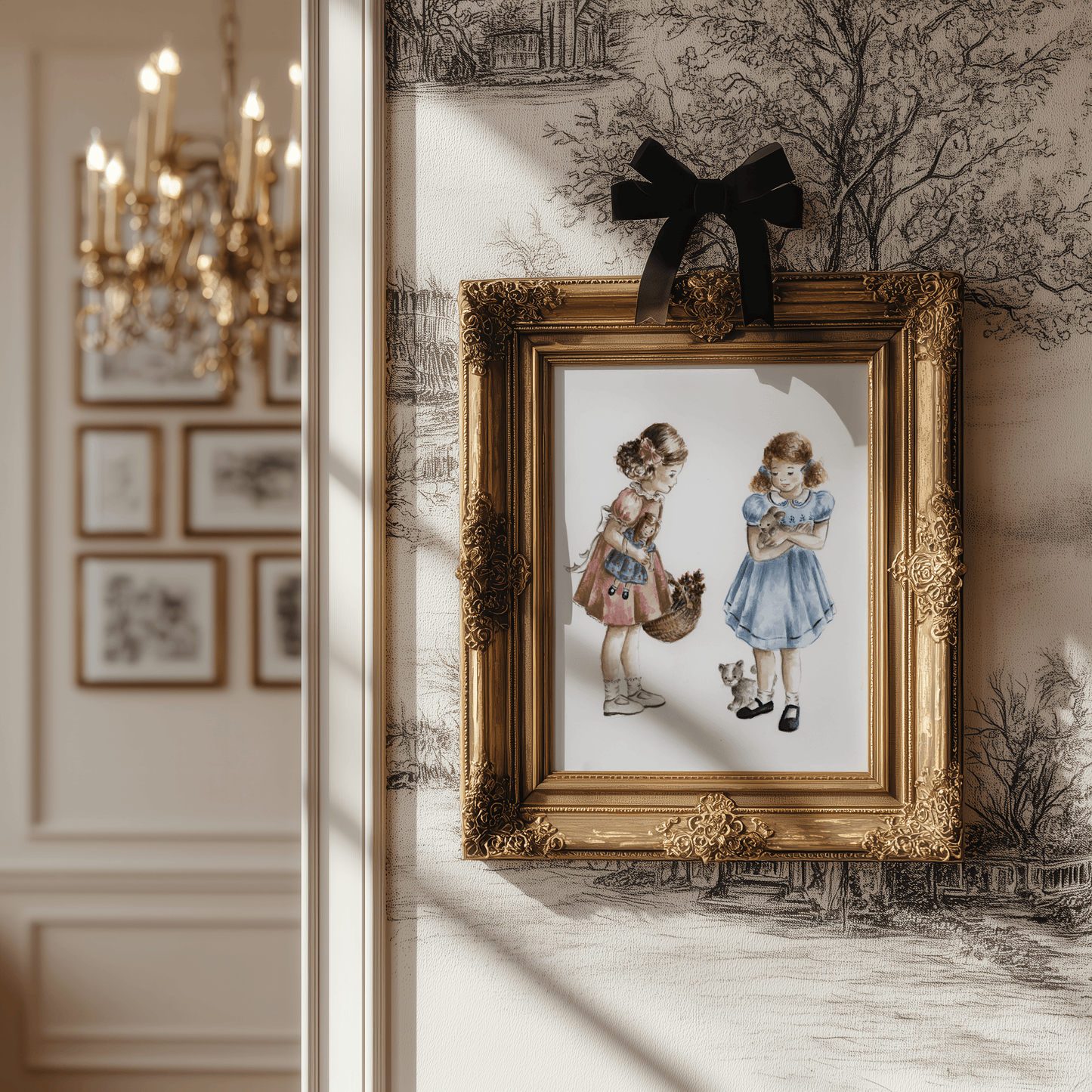 "Sweet Girlhood" Art Print