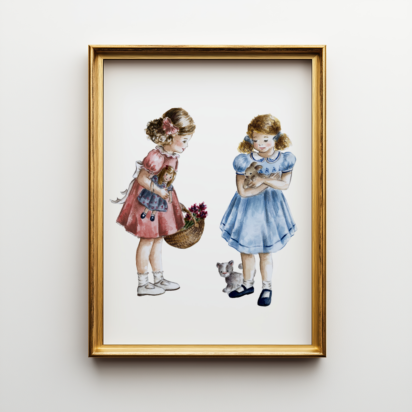 "Sweet Girlhood" Art Print