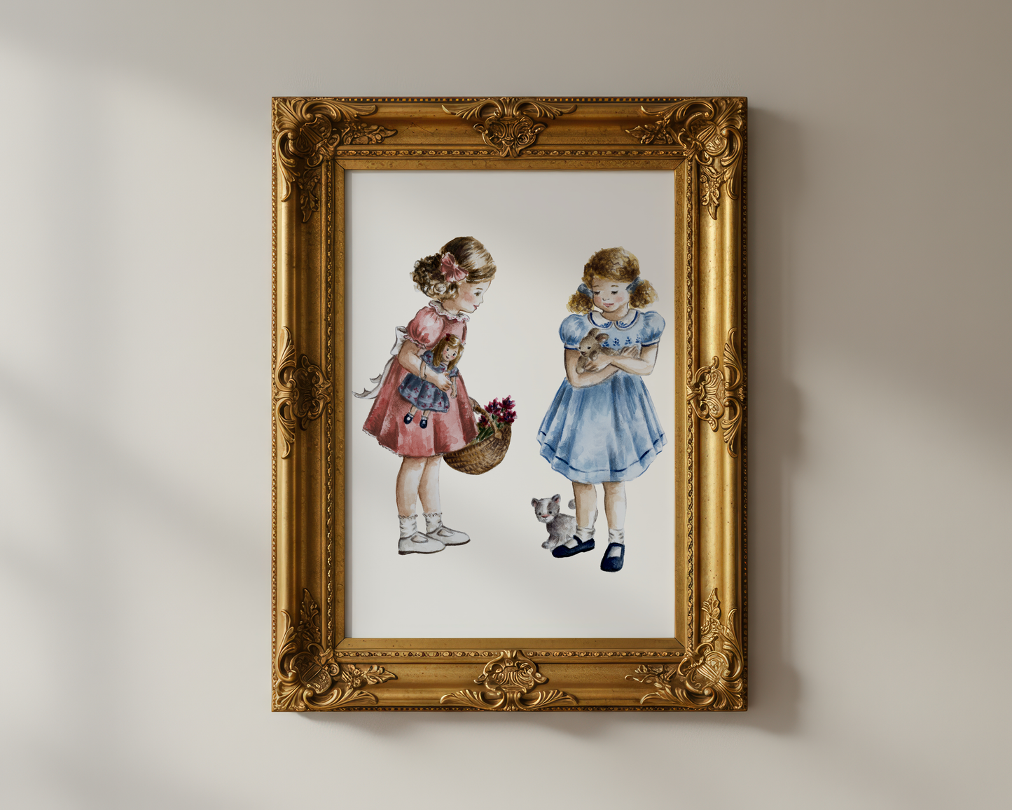 "Sweet Girlhood" Art Print