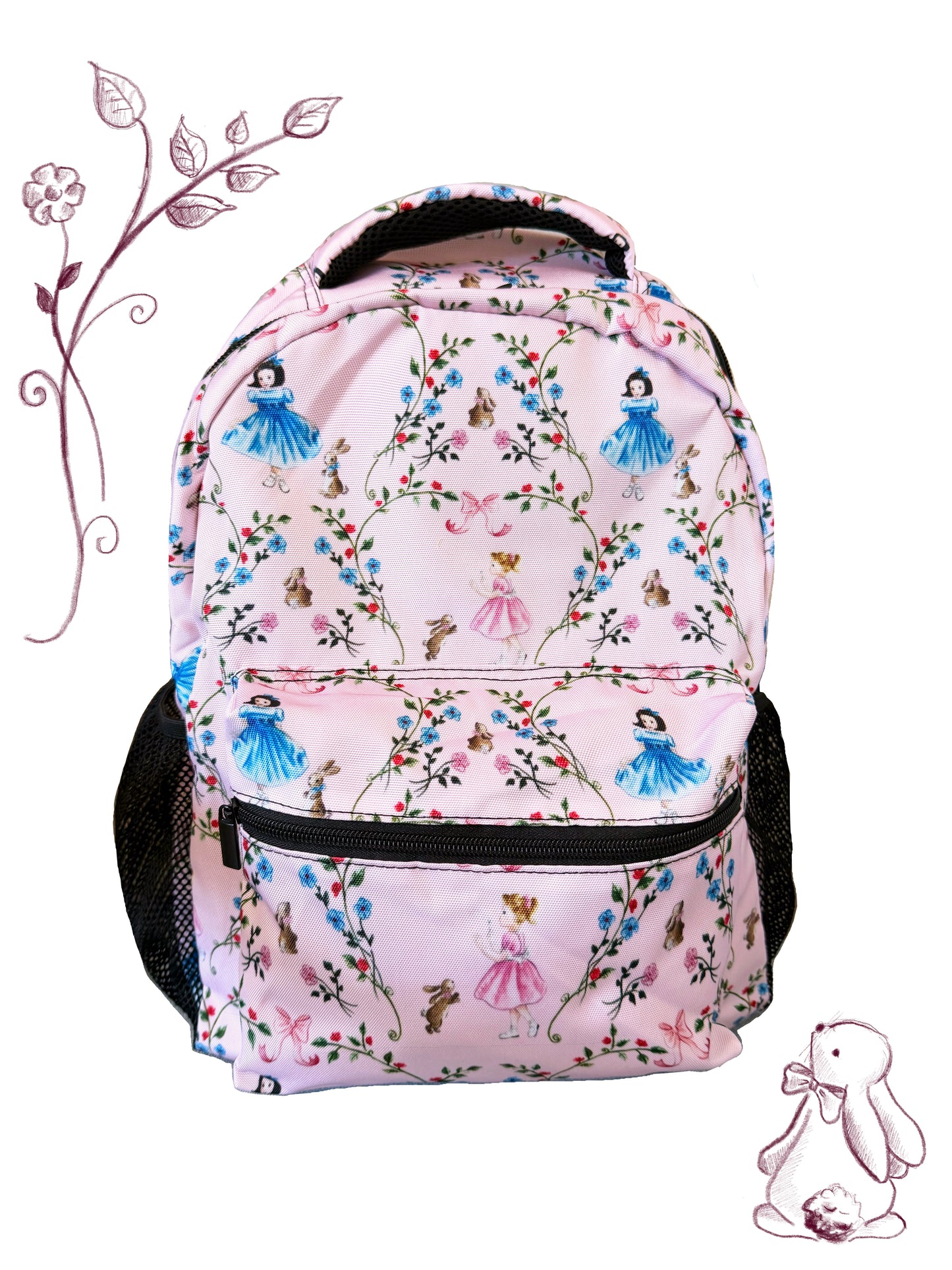 "Dancing with the Flowers" Children's Backpack