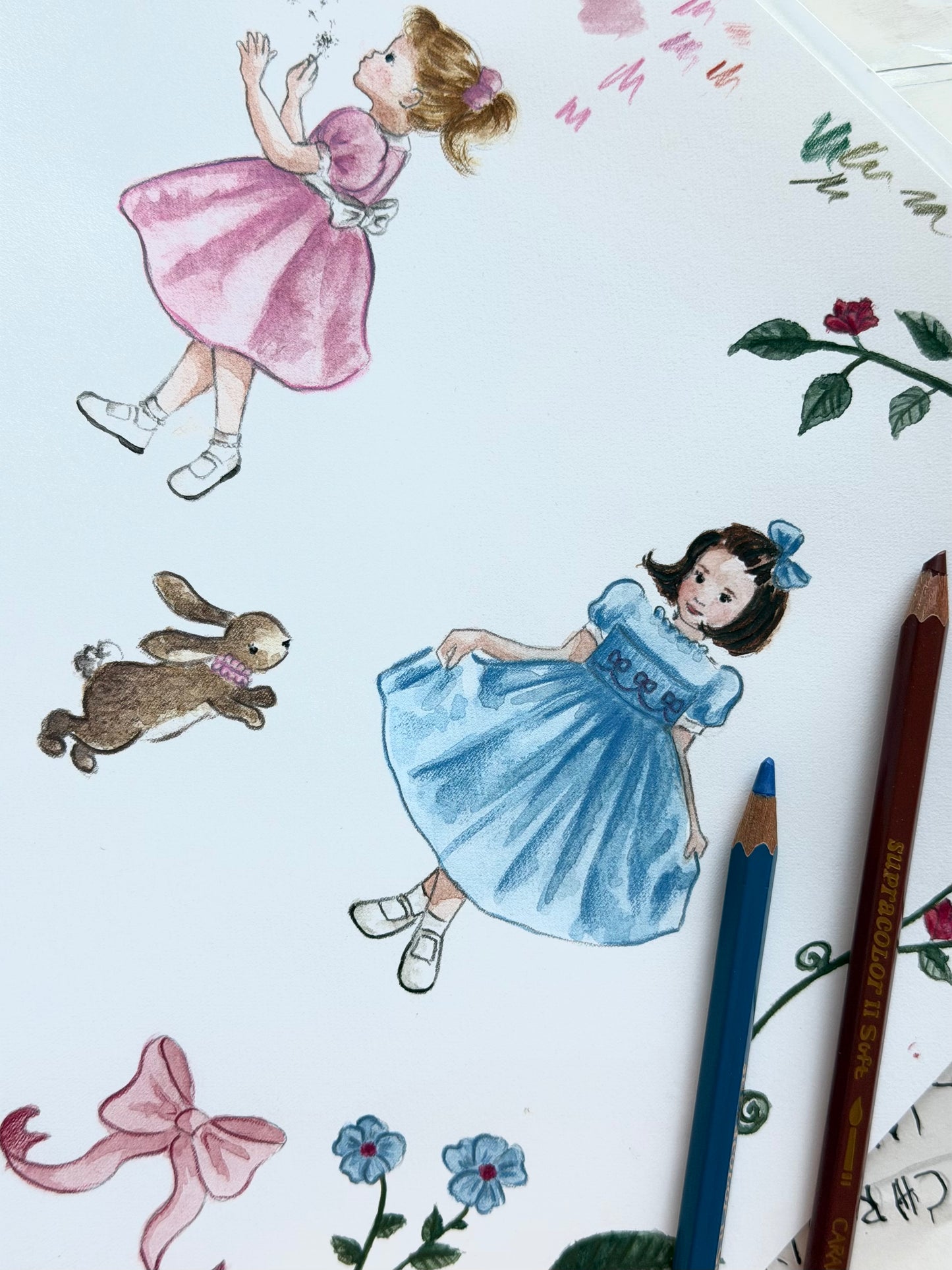"Dancing with the Flowers" Children's Backpack