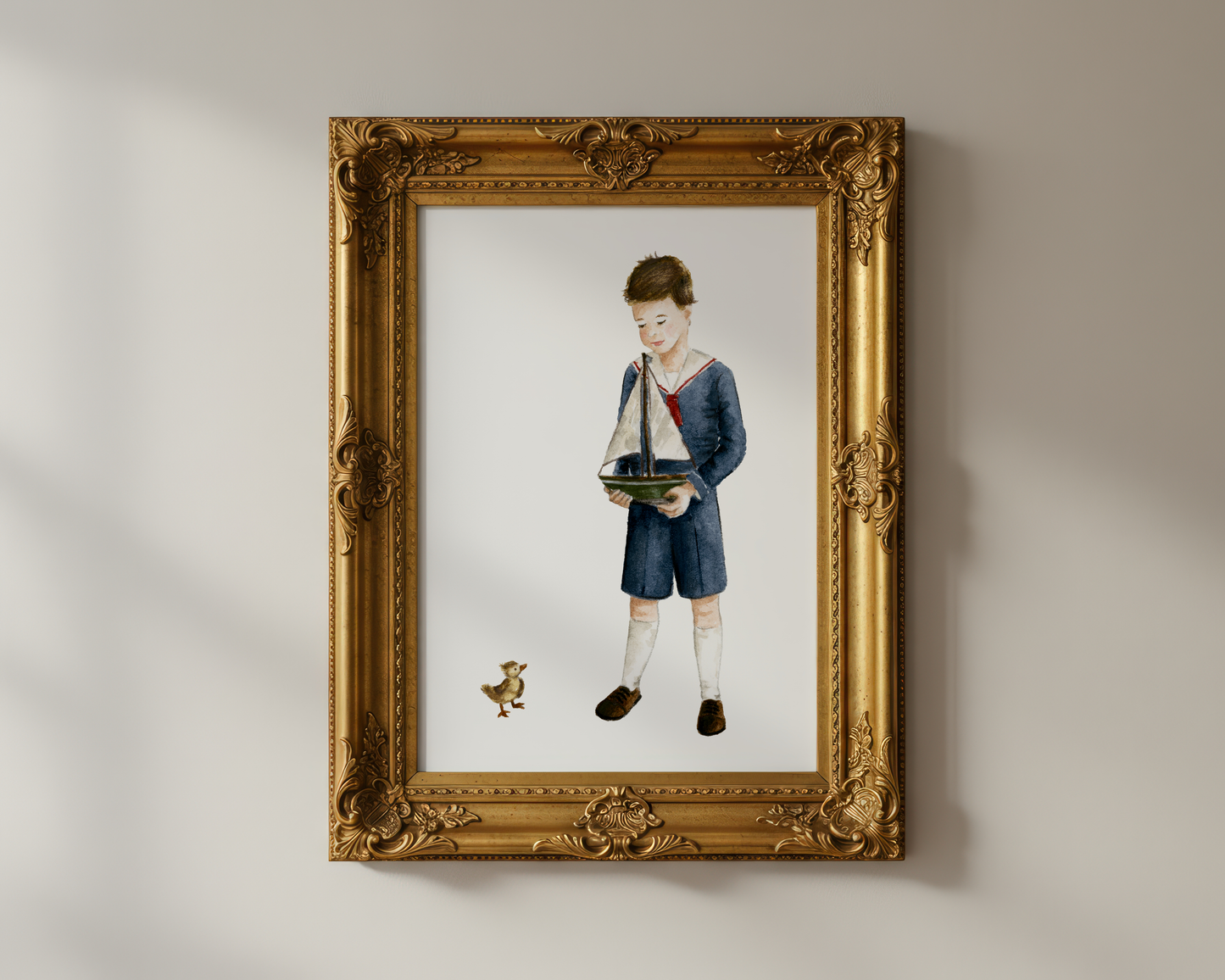 "Dress Them While You Can" - A Classic Childhood Collection Art Print