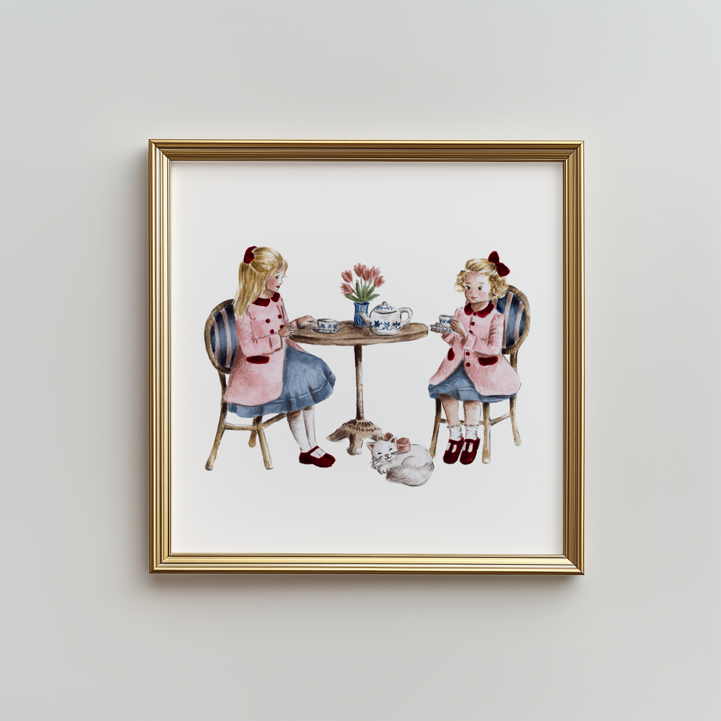 "Let's have tea" Art Print