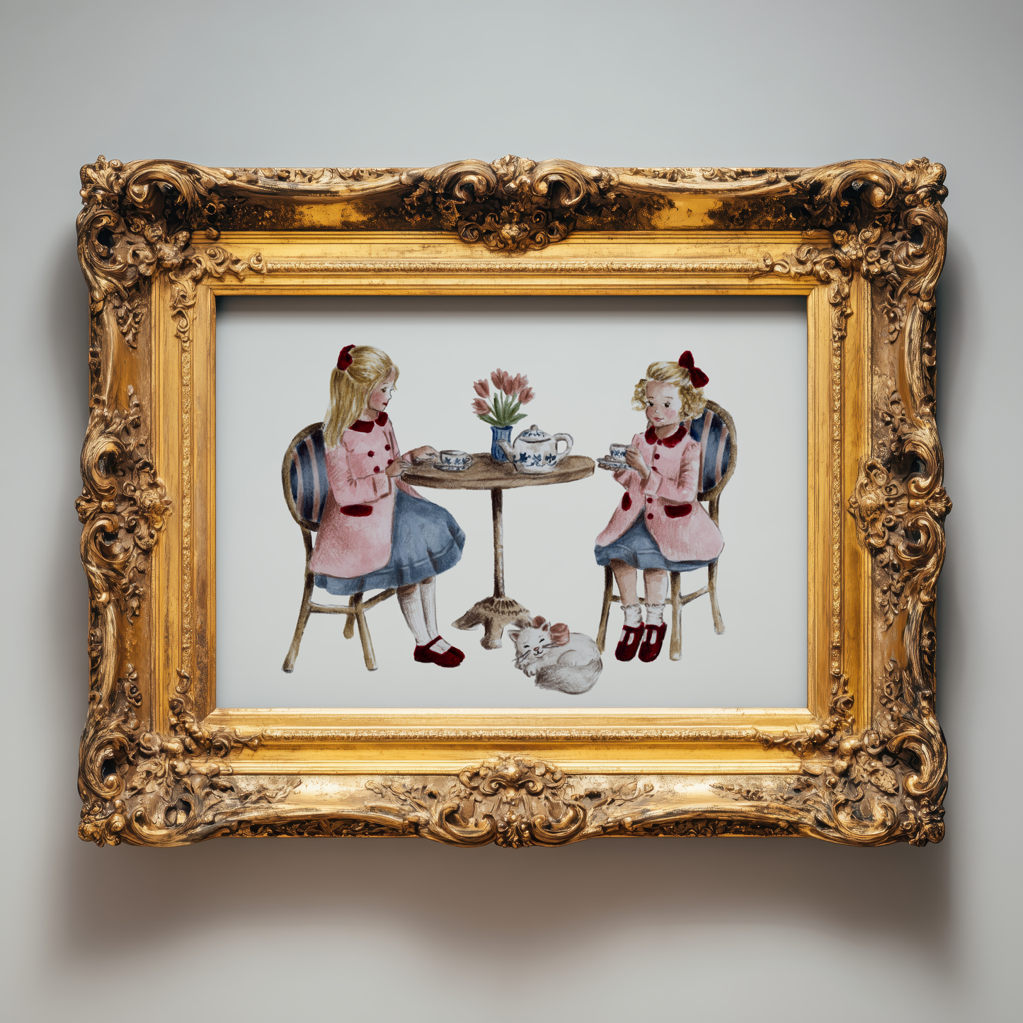 "Let's have tea" Art Print